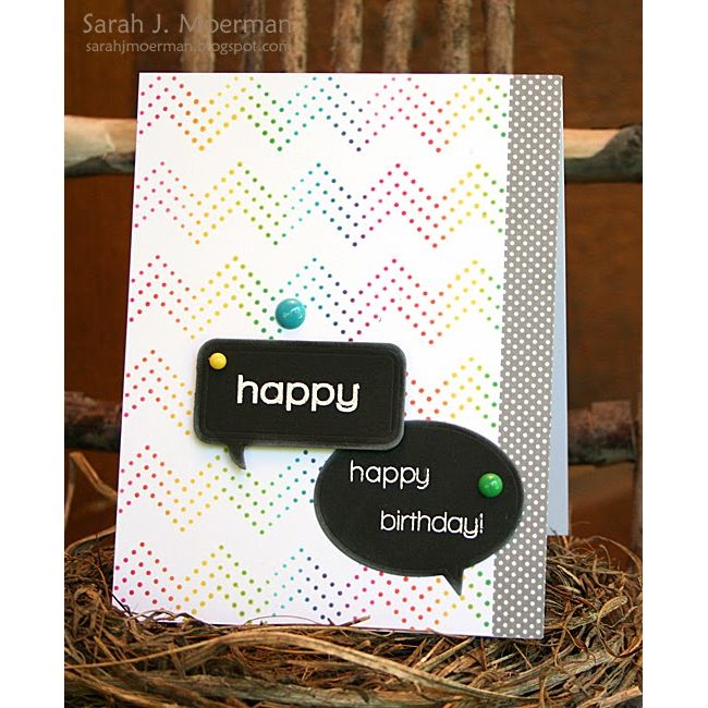 Simon Says Stamp! Simon Says Clear Stamps HAPPY SSS101328