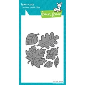 Simon Says Stamp! Lawn Fawn STITCHED LEAVES Lawn Cuts Dies LF577