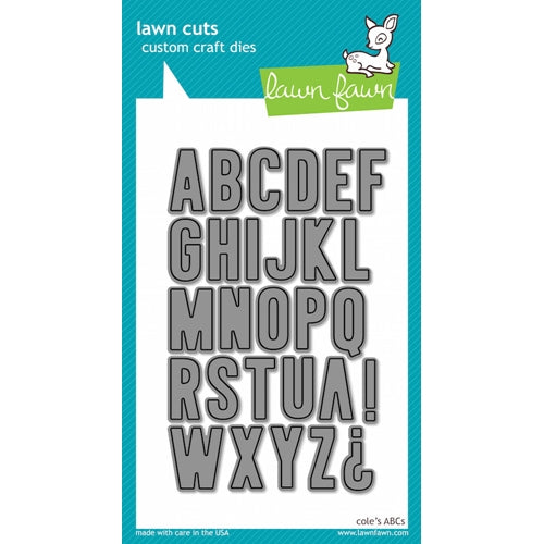 Simon Says Stamp! Lawn Fawn COLE'S ABCs Lawn Cuts Dies LF576