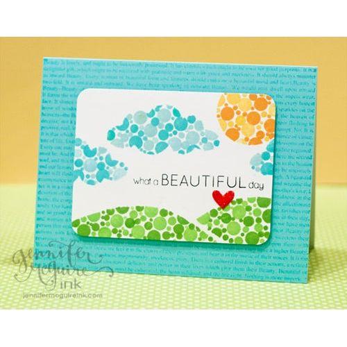 Simon Says Stamp! Simon Says Clear Stamps LOTS OF DOTS SSS101344