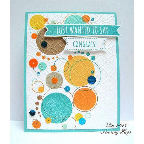 Simon Says Stamp! Simon Says Clear Stamps LOTS OF DOTS SSS101344