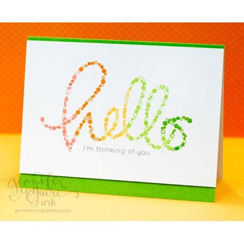 Simon Says Stamp! Simon Says Stamp BIG HELLO Wafer Dies s203