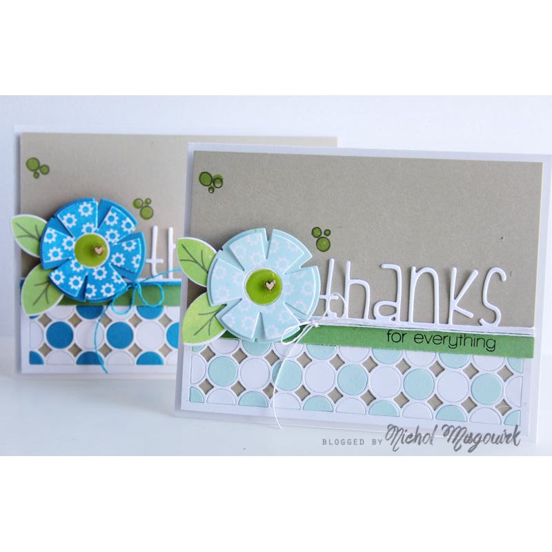 Simon Says Stamp! Simon Says Stamp THANKS ON A LINE Wafer Die 111313
