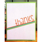 Simon Says Stamp! Simon Says Stamp THANKS ON A LINE Wafer Die 111313