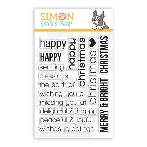 Simon Says Stamp! Simon Says Clear Stamps CHRISTMAS SSS101353