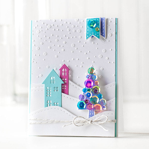 Simon Says Stamp! Simon Says Stamp Stencil FALLING SNOW SSST121324