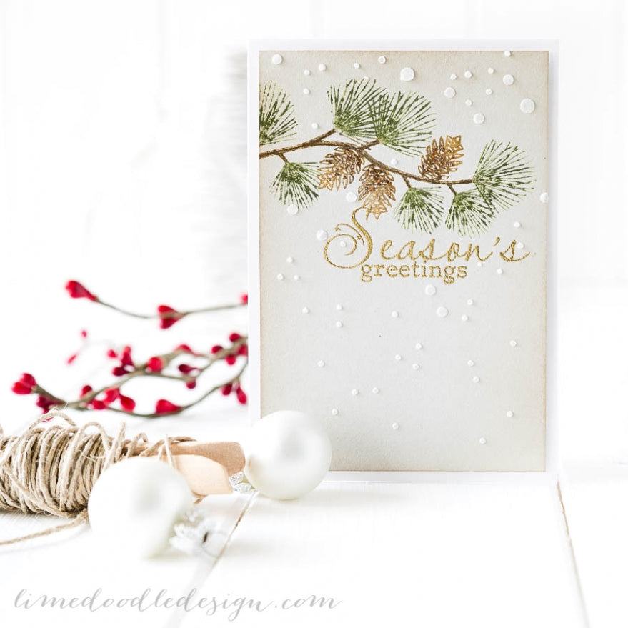 Simon Says Stamp! Simon Says Stamp Stencil FALLING SNOW SSST121324