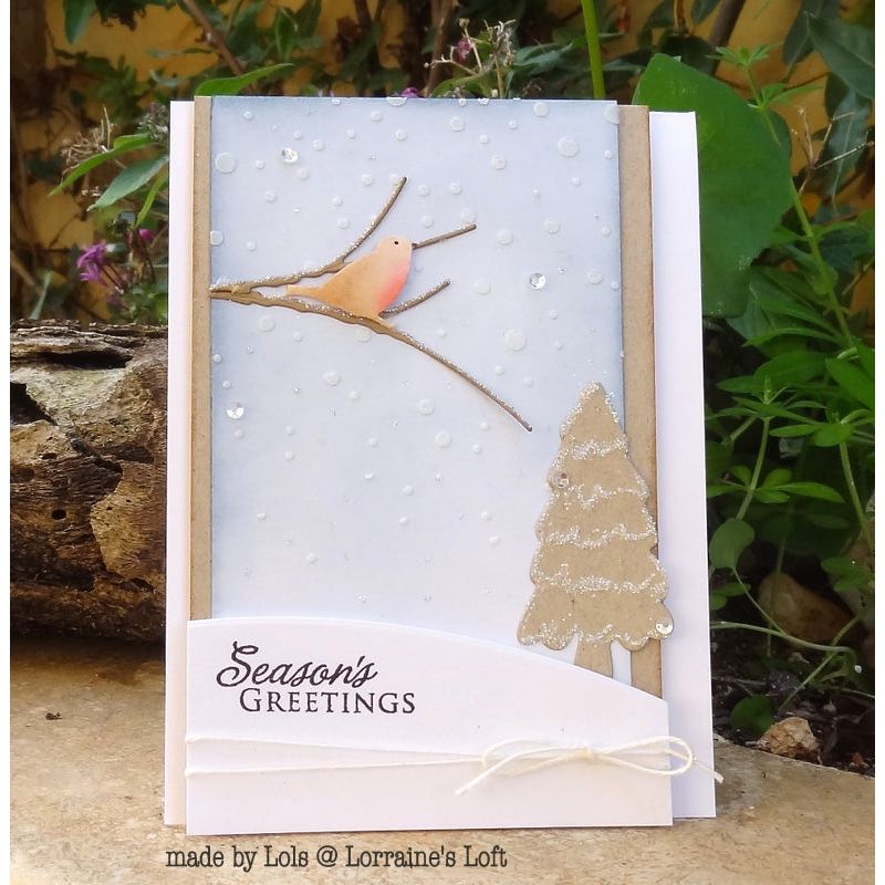 Simon Says Stamp! Simon Says Stamp Stencil FALLING SNOW SSST121324