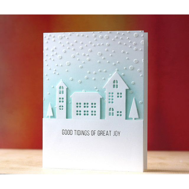 Simon Says Stamp! Simon Says Stamp Stencil FALLING SNOW SSST121324
