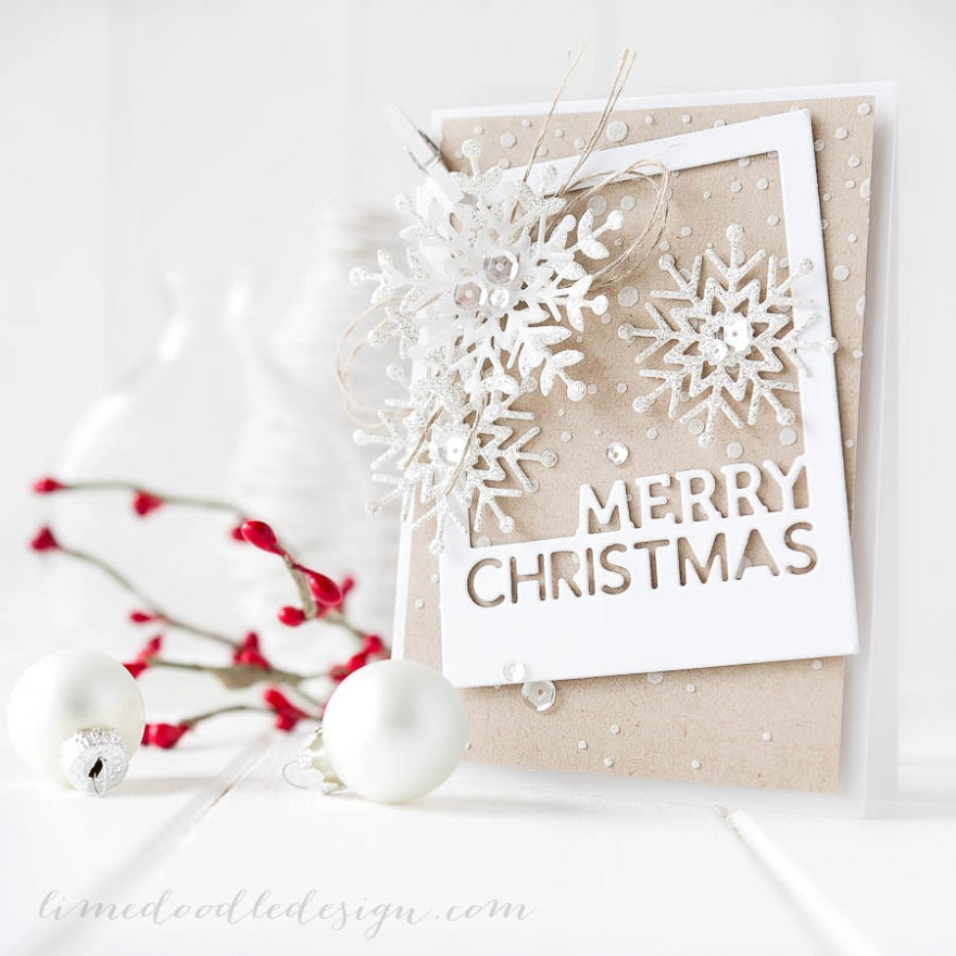 Simon Says Stamp! Simon Says Stamp Stencil FALLING SNOW SSST121324