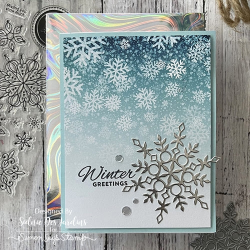 Simon Says Stamp! Simon Says Stamp ELIZA SNOWFLAKE Wafer Die SSSD111308