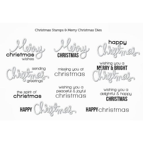 Simon Says Stamp! Simon Says Stamp MERRY CHRISTMAS Wafer Die SSSD111305