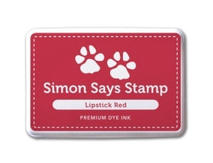 Simon Says Stamp Premium Dye Ink Pad LIPSTICK RED ink010