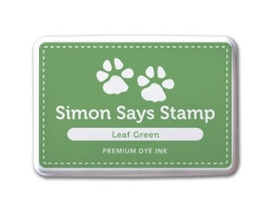 Simon Says Stamp! Simon Says Stamp Premium Dye Ink Pad GREEN LEAF  ink011