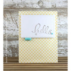 Simon Says Stamp! Simon Says Stamp SMALL HELLO Wafer Die SSSD111327