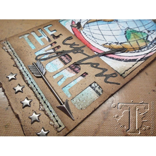 Simon Says Stamp! Tim Holtz Idea-ology ARROWS Adornments Metal Charms TH93127