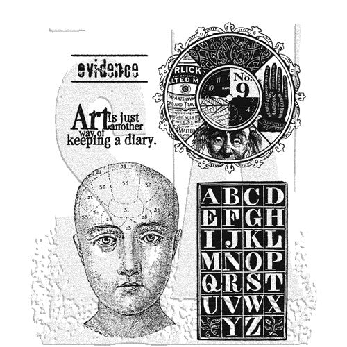 Simon Says Stamp! Stampers Anonymous Cling Rubber Stamps CLASSICS #11 SCF011