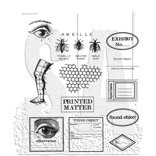 Simon Says Stamp! Stampers Anonymous Cling Rubber Stamps CLASSICS #12 SCF012