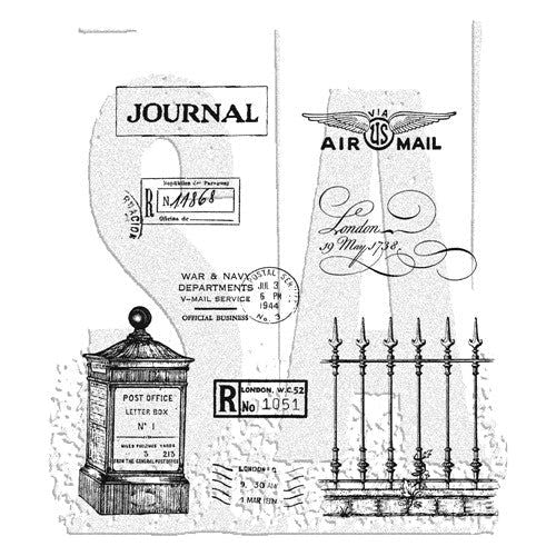 Simon Says Stamp! Stampers Anonymous Cling Rubber Stamps CLASSICS #13 SCF013