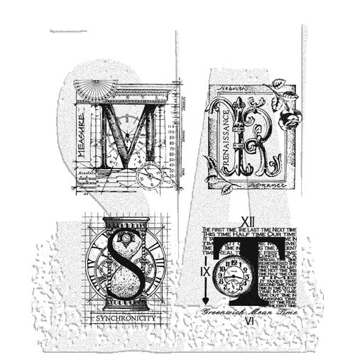 Simon Says Stamp! Stampers Anonymous Cling Rubber Stamps CLASSICS #15 SCF015