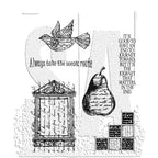 Simon Says Stamp! Stampers Anonymous Cling Rubber Stamps CLASSICS #16 SCF016