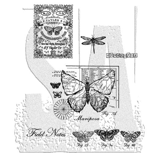 Simon Says Stamp! Stampers Anonymous Cling Rubber Stamps CLASSICS #17 SCF017