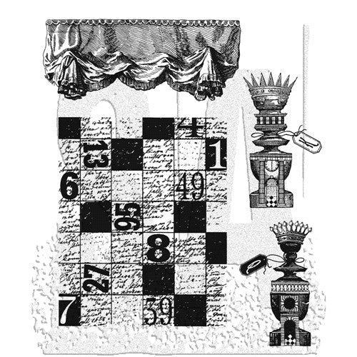 Simon Says Stamp! Stampers Anonymous Cling Rubber Stamps CLASSICS #18 SCF018