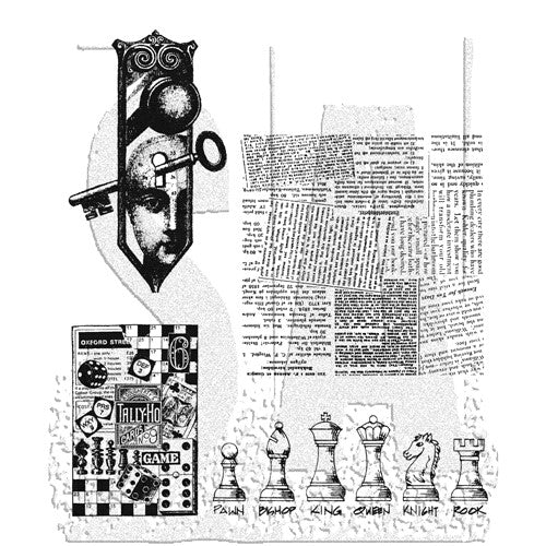 Simon Says Stamp! Stampers Anonymous Cling Rubber Stamps CLASSICS #20 SCF020