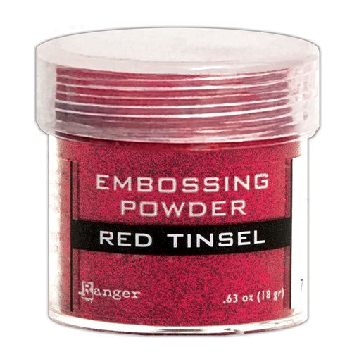Simon Says Stamp! Ranger Embossing Powder RED Tinsel EPJ41061