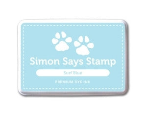Simon Says Stamp! Simon Says Stamp Premium Dye Ink Pad SURF BLUE Ink019