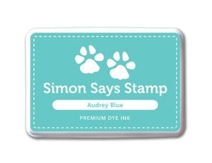 Simon Says Stamp! Simon Says Stamp Premium Dye Ink Pad AUDREY BLUE ink018
