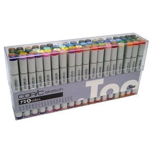Simon Says Stamp! Copic SKETCH 72 PC SET A Markers AAAS72A