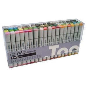 Simon Says Stamp! Copic SKETCH 72 PC SET C Markers CCCS72C