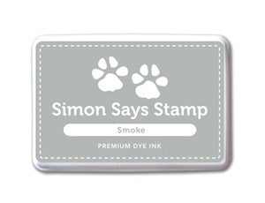 Simon Says Stamp! Simon Says Stamp Premium Dye Ink Pad SMOKE Gray Ink026