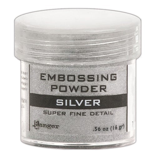 Ranger Embossing Powder SUPER FINE SILVER Detail EPJ37415 – Simon