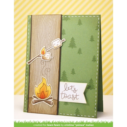 Simon Says Stamp! Lawn Fawn LOVE YOU SMORE Clear Stamps LF671