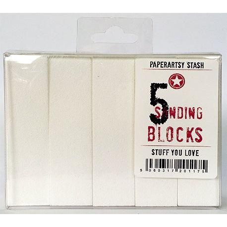 Simon Says Stamp! Paper Artsy SANDING BLOCKS Set of 5 01175