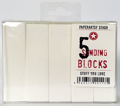 Simon Says Stamp! Paper Artsy SANDING BLOCKS Set of 5 01175