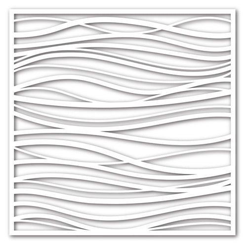 Simon Says Stamp! Simon Says Stamp Stencil WAVES ssst121357
