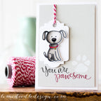 Simon Says Stamp! Simon Says Stamp Set of 2 Stencils PAWPRINT ssst121356