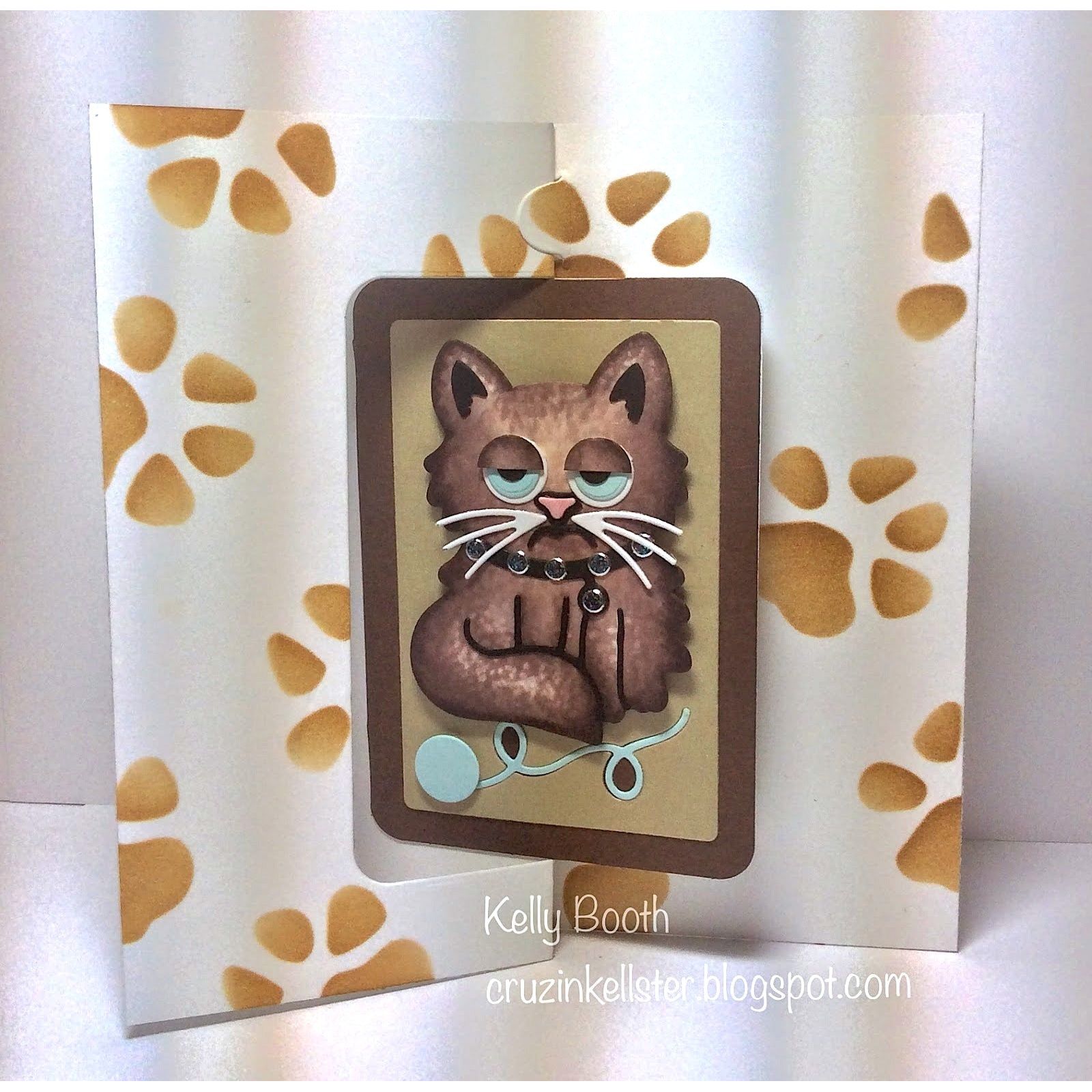 Simon Says Stamp! Simon Says Stamp Set of 2 Stencils PAWPRINT ssst121356