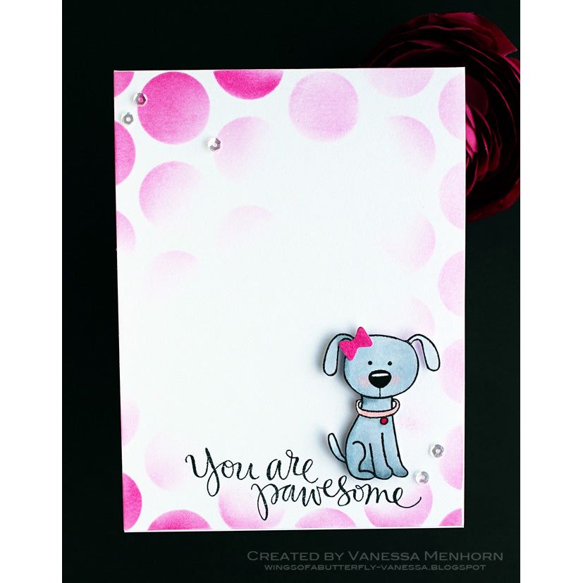 Simon Says Stamp! Simon Says Clear Stamps YOU ARE PAWESOME sss101423