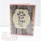 Simon Says Stamp! Simon Says Clear Stamps PAWPRINTS ON OUR HEARTS sss101425