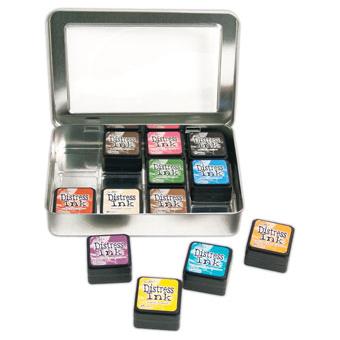 Simon Says Stamp! Tim Holtz MINI DISTRESS INK STORAGE TIN Ranger TDA42013