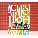 Simon Says Stamp! Simon Says Stamp TEACHER Wafer Dies sssd111366 Teacher's Pet
