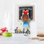 Simon Says Stamp! Simon Says Stamp TEACHER Wafer Dies sssd111366 Teacher's Pet