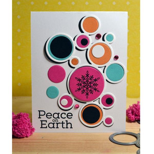 Simon Says Stamp! Simon Says Clear Stamps LOTS OF SNOWFLAKES sss101443