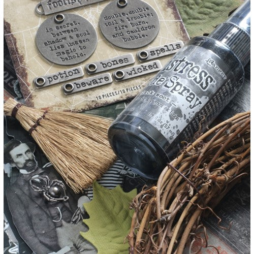 Simon Says Stamp! Tim Holtz Distress Spray Stain BLACK SOOT Ranger TSS42167 | color-code:ALT04