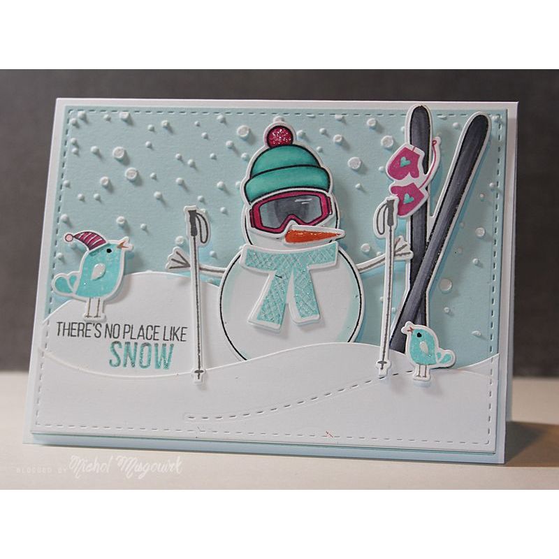 Simon Says Stamp! Simon Says Stamp STITCHED SLOPES AND HILLS Wafer Dies sssd111400