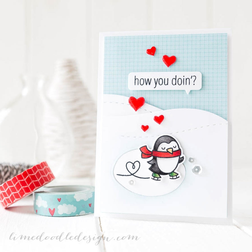Simon Says Stamp! Simon Says Stamp STITCHED SLOPES AND HILLS Wafer Dies sssd111400